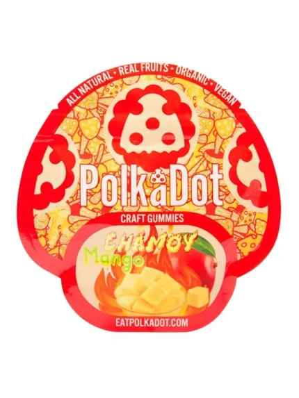 Chamoy Mango Polkadot Mushroom Gummies