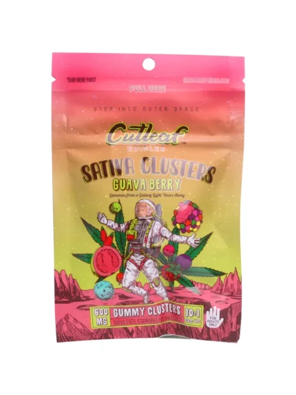 Guava Berry Sativa Cutleaf Gummy Clusters 600mg