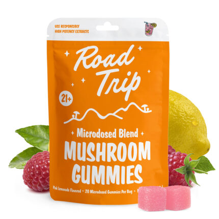 Microdosed Blend Road Trip Gummies - Pink Lemonade
