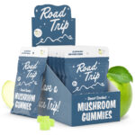 Desert Stardust Magic Mushroom Road Trip Gummies - Green Apple