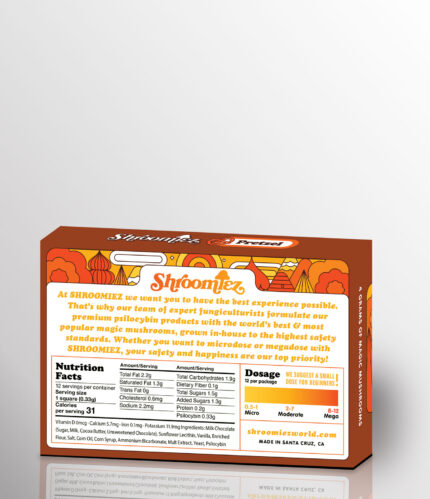 Shroomiez Pretzel Mushroom Chocolate Bar - 4g Psilocybin