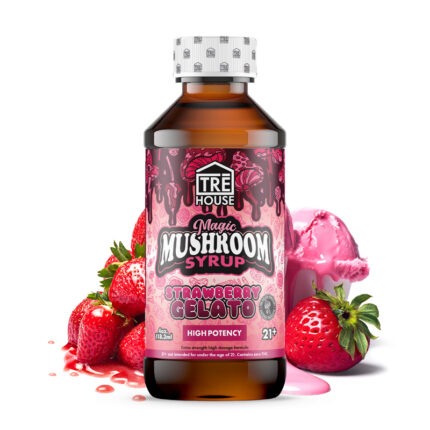 Tre House Strawberry Gelato Magic Mushroom Syrup